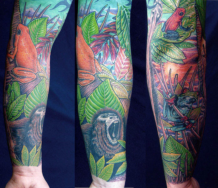 Jungle Tattoo Designs